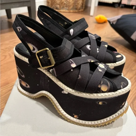 Vivienne Westwood Planet Platform Sandals - Picture 4 of 5